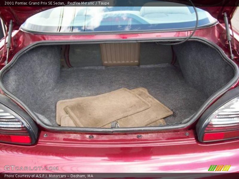 Redfire Metallic / Taupe 2001 Pontiac Grand Prix SE Sedan