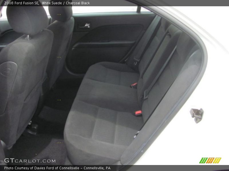 White Suede / Charcoal Black 2008 Ford Fusion SE