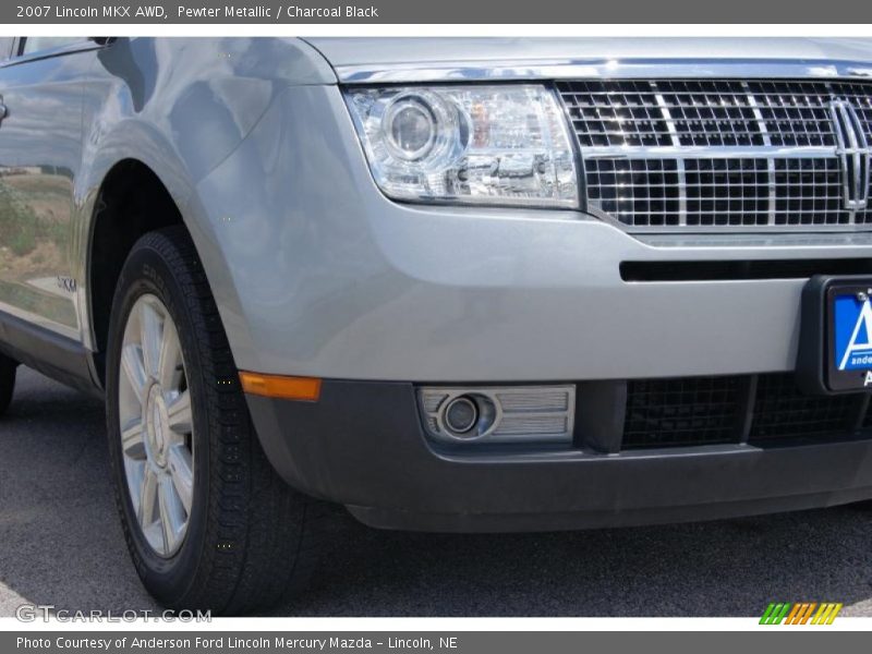 Pewter Metallic / Charcoal Black 2007 Lincoln MKX AWD