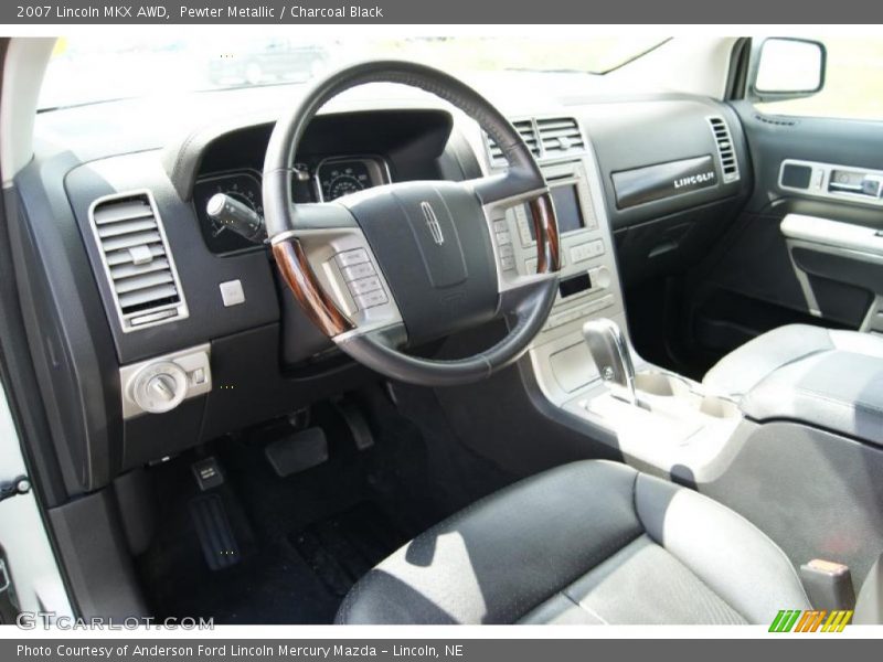 Pewter Metallic / Charcoal Black 2007 Lincoln MKX AWD