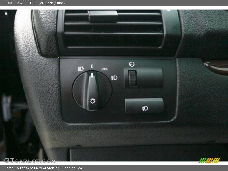 Jet Black / Black 2006 BMW X5 3.0i