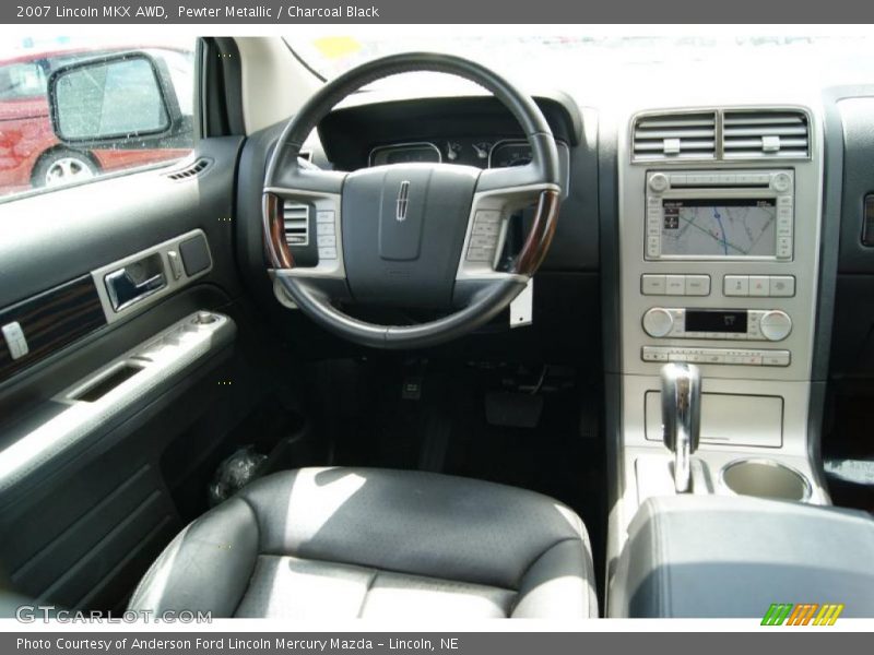 Pewter Metallic / Charcoal Black 2007 Lincoln MKX AWD