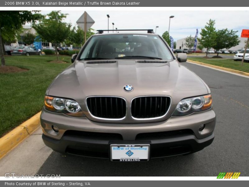 Kalahari Beige Metallic / Truffle Brown Dakota Leather 2006 BMW X5 3.0i