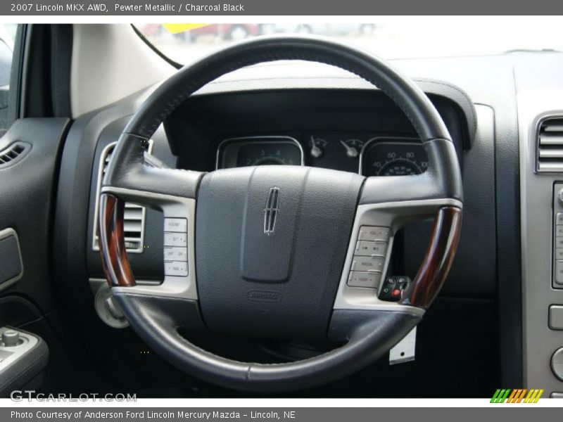 Pewter Metallic / Charcoal Black 2007 Lincoln MKX AWD