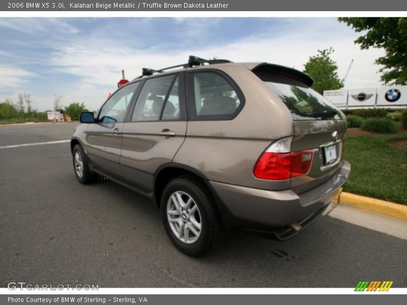 Kalahari Beige Metallic / Truffle Brown Dakota Leather 2006 BMW X5 3.0i