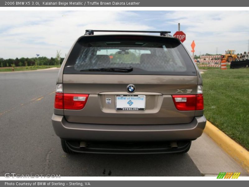 Kalahari Beige Metallic / Truffle Brown Dakota Leather 2006 BMW X5 3.0i