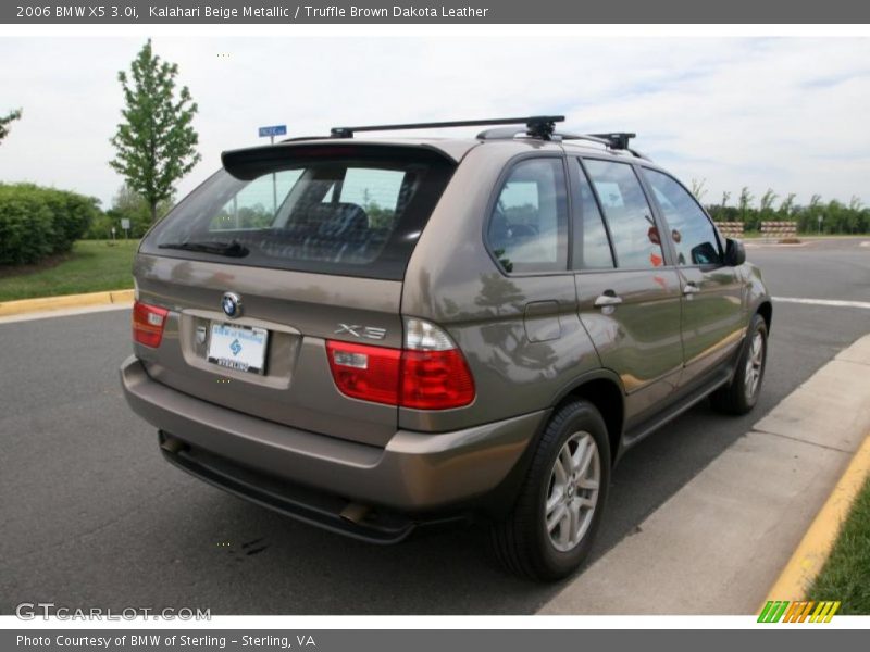 Kalahari Beige Metallic / Truffle Brown Dakota Leather 2006 BMW X5 3.0i
