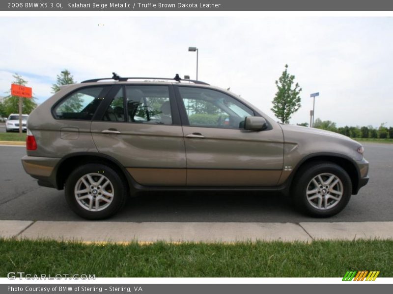 Kalahari Beige Metallic / Truffle Brown Dakota Leather 2006 BMW X5 3.0i