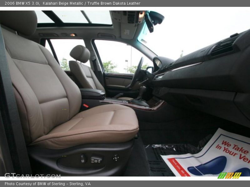 Kalahari Beige Metallic / Truffle Brown Dakota Leather 2006 BMW X5 3.0i
