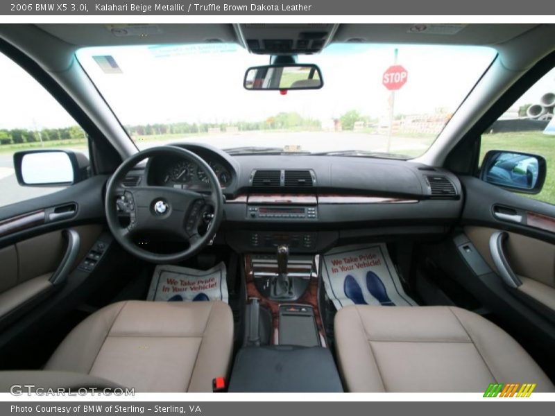 Kalahari Beige Metallic / Truffle Brown Dakota Leather 2006 BMW X5 3.0i
