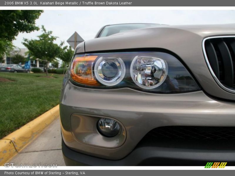 Kalahari Beige Metallic / Truffle Brown Dakota Leather 2006 BMW X5 3.0i