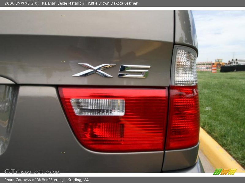 Kalahari Beige Metallic / Truffle Brown Dakota Leather 2006 BMW X5 3.0i