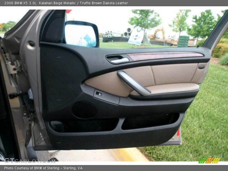Kalahari Beige Metallic / Truffle Brown Dakota Leather 2006 BMW X5 3.0i