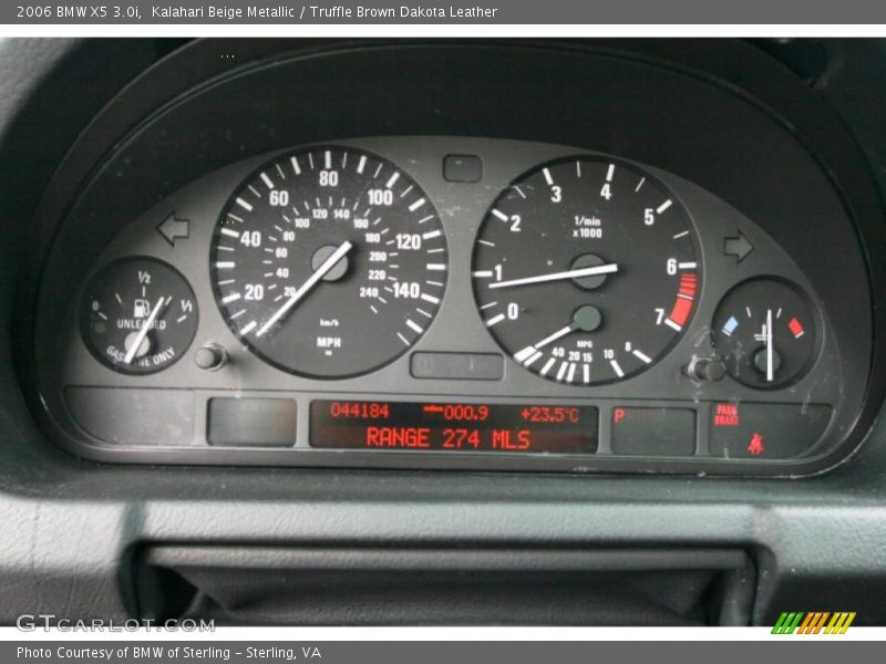 Kalahari Beige Metallic / Truffle Brown Dakota Leather 2006 BMW X5 3.0i