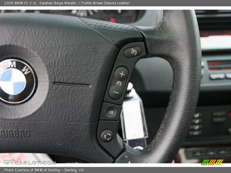 Kalahari Beige Metallic / Truffle Brown Dakota Leather 2006 BMW X5 3.0i