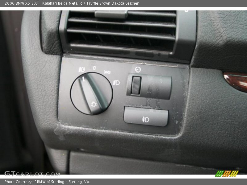 Kalahari Beige Metallic / Truffle Brown Dakota Leather 2006 BMW X5 3.0i