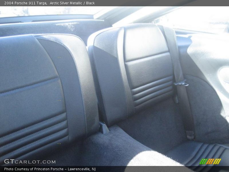 Arctic Silver Metallic / Black 2004 Porsche 911 Targa
