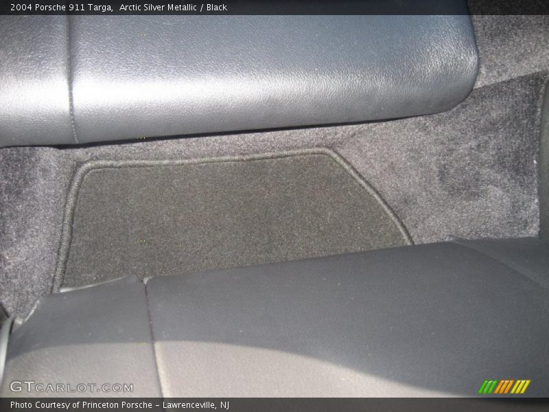 Arctic Silver Metallic / Black 2004 Porsche 911 Targa