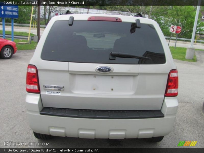 Light Sage Metallic / Charcoal 2008 Ford Escape XLT