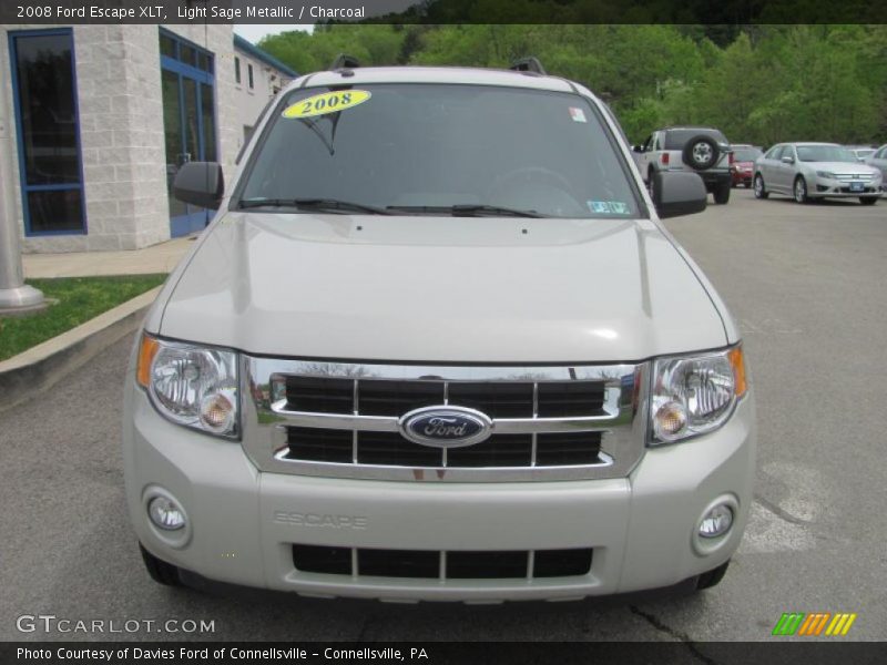Light Sage Metallic / Charcoal 2008 Ford Escape XLT
