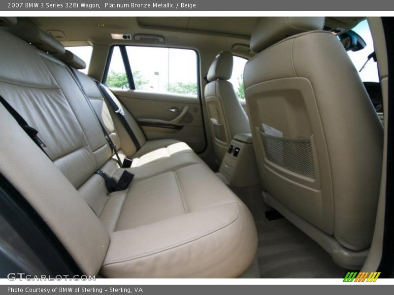 Platinum Bronze Metallic / Beige 2007 BMW 3 Series 328i Wagon