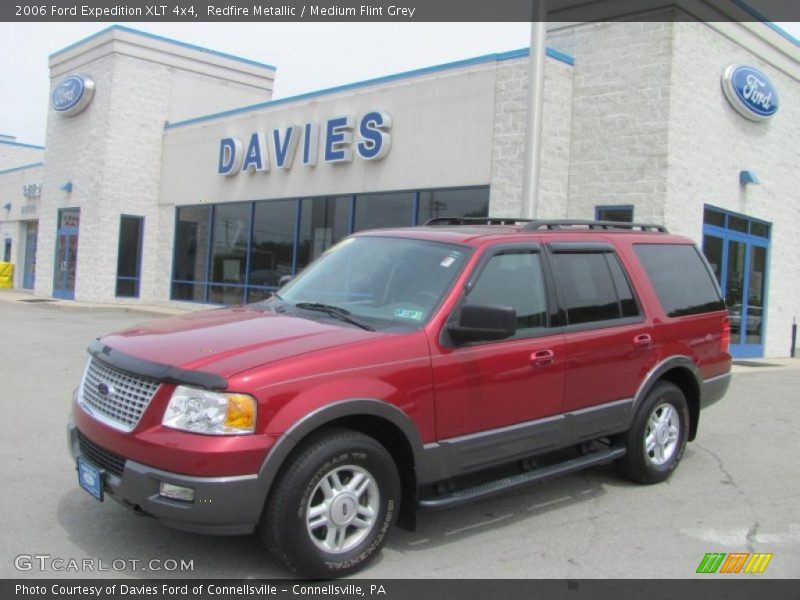 Redfire Metallic / Medium Flint Grey 2006 Ford Expedition XLT 4x4