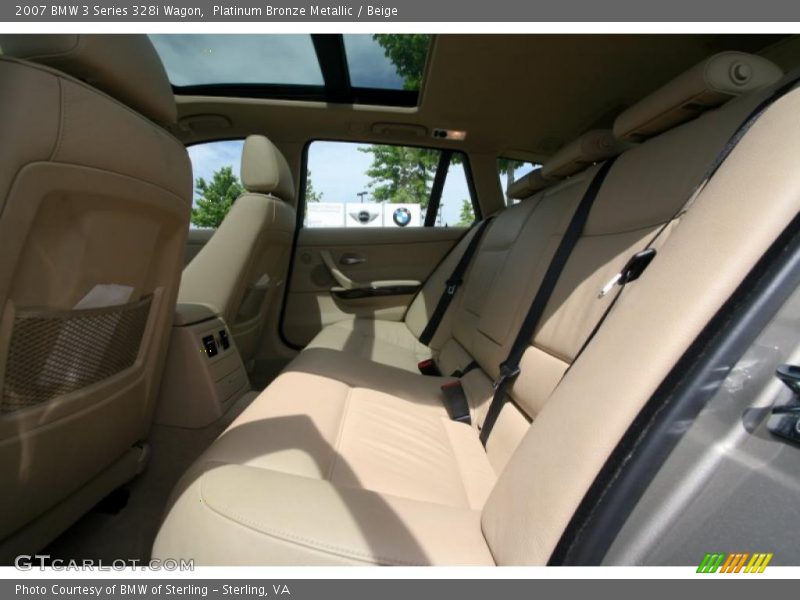 Platinum Bronze Metallic / Beige 2007 BMW 3 Series 328i Wagon