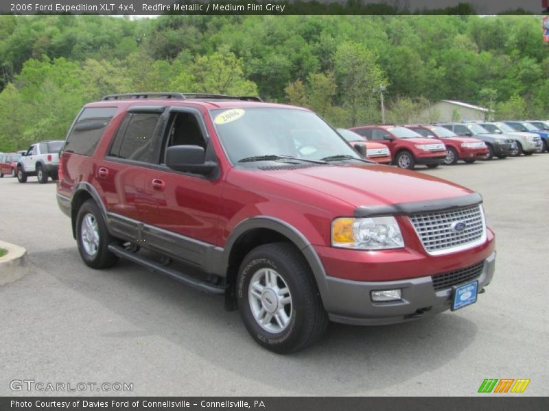 Redfire Metallic / Medium Flint Grey 2006 Ford Expedition XLT 4x4