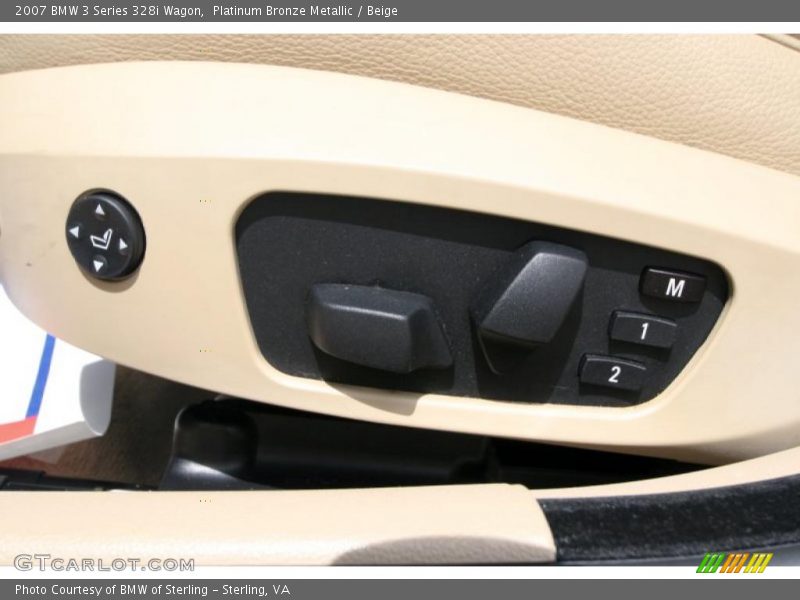Platinum Bronze Metallic / Beige 2007 BMW 3 Series 328i Wagon