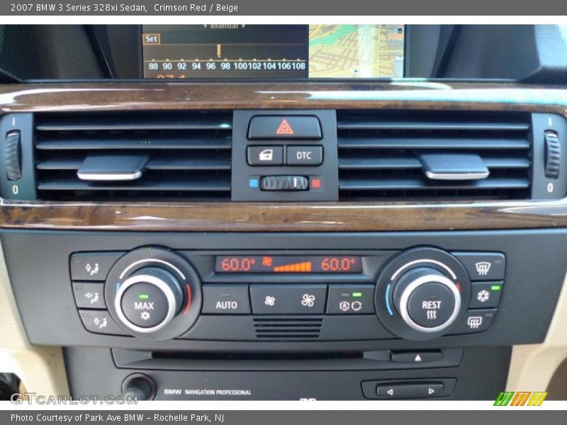 Crimson Red / Beige 2007 BMW 3 Series 328xi Sedan