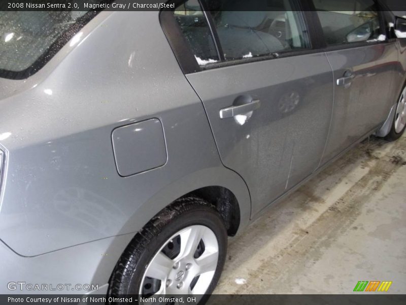 Magnetic Gray / Charcoal/Steel 2008 Nissan Sentra 2.0