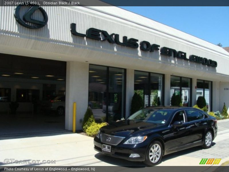 Obsidian Black / Black 2007 Lexus LS 460 L