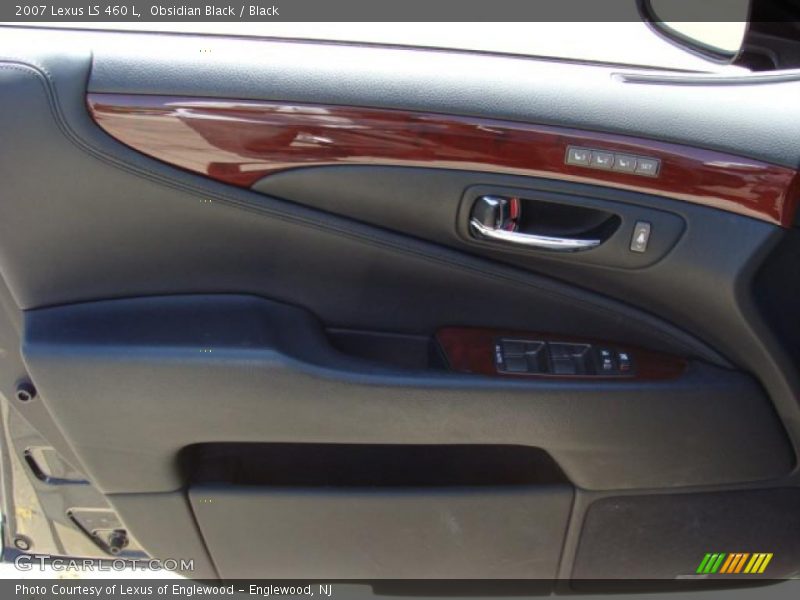 Obsidian Black / Black 2007 Lexus LS 460 L