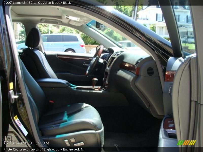 Obsidian Black / Black 2007 Lexus LS 460 L