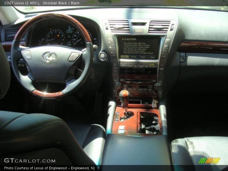 Obsidian Black / Black 2007 Lexus LS 460 L