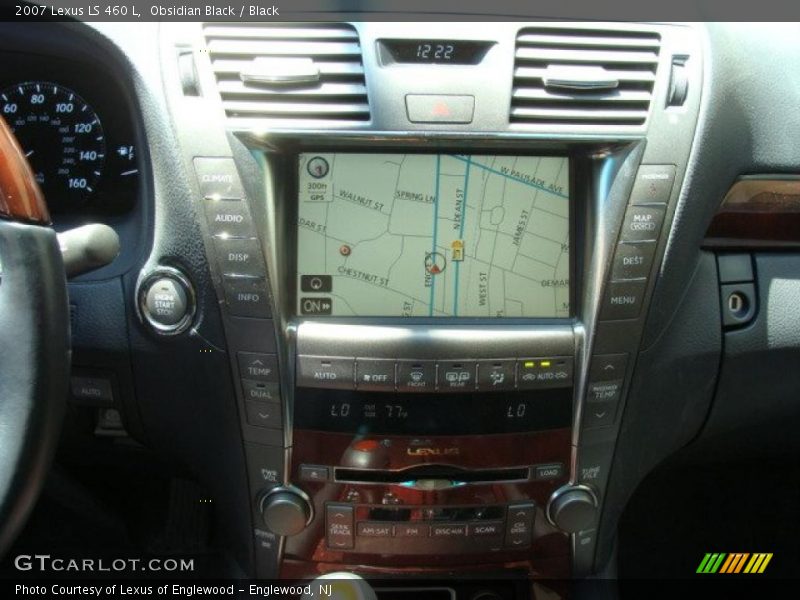 Obsidian Black / Black 2007 Lexus LS 460 L