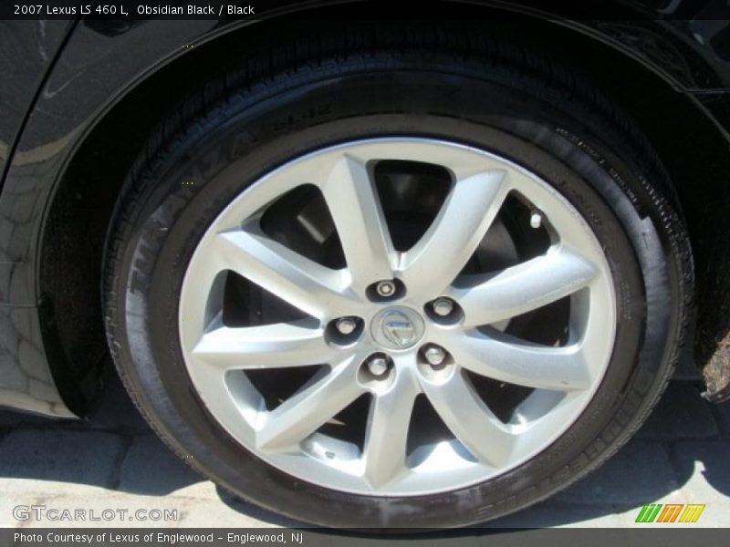 Obsidian Black / Black 2007 Lexus LS 460 L