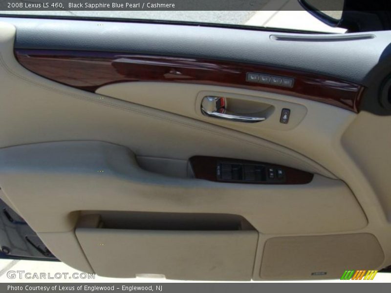 Black Sapphire Blue Pearl / Cashmere 2008 Lexus LS 460