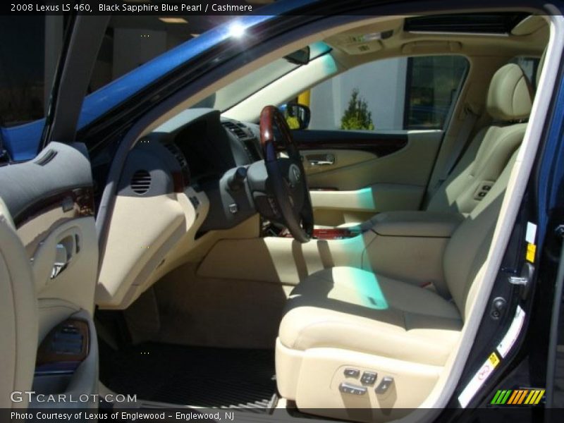 Black Sapphire Blue Pearl / Cashmere 2008 Lexus LS 460