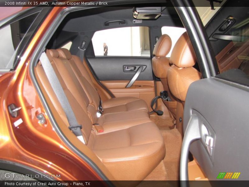 Autumn Copper Metallic / Brick 2008 Infiniti FX 35 AWD