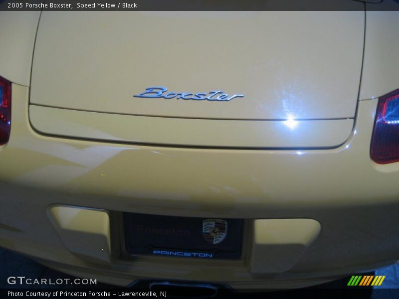Speed Yellow / Black 2005 Porsche Boxster