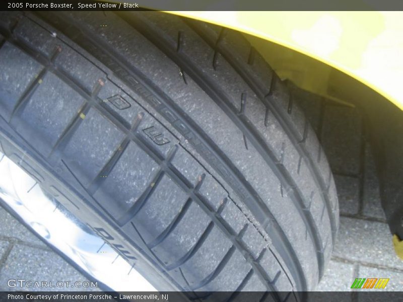 Speed Yellow / Black 2005 Porsche Boxster