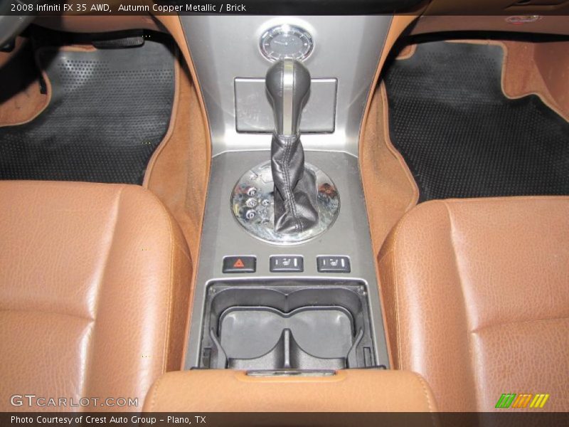 Autumn Copper Metallic / Brick 2008 Infiniti FX 35 AWD