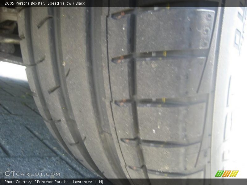 Speed Yellow / Black 2005 Porsche Boxster