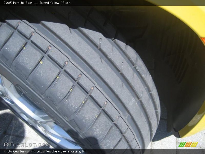 Speed Yellow / Black 2005 Porsche Boxster