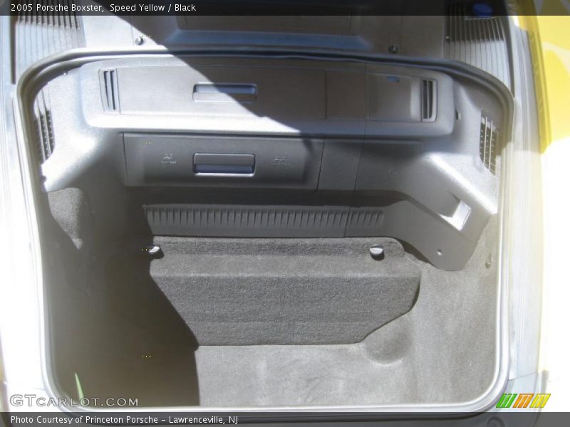 Speed Yellow / Black 2005 Porsche Boxster