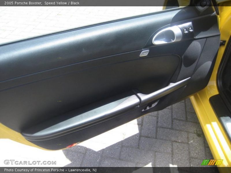 Speed Yellow / Black 2005 Porsche Boxster