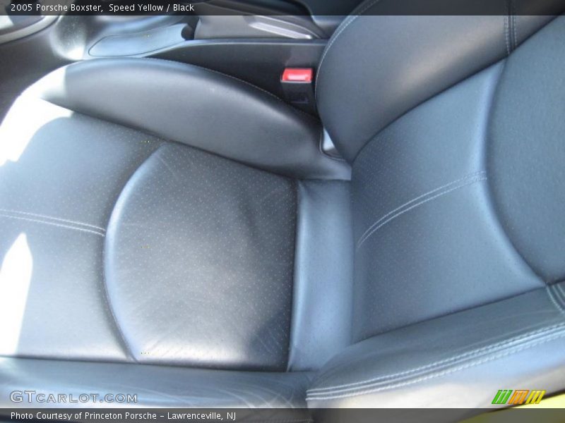 Speed Yellow / Black 2005 Porsche Boxster