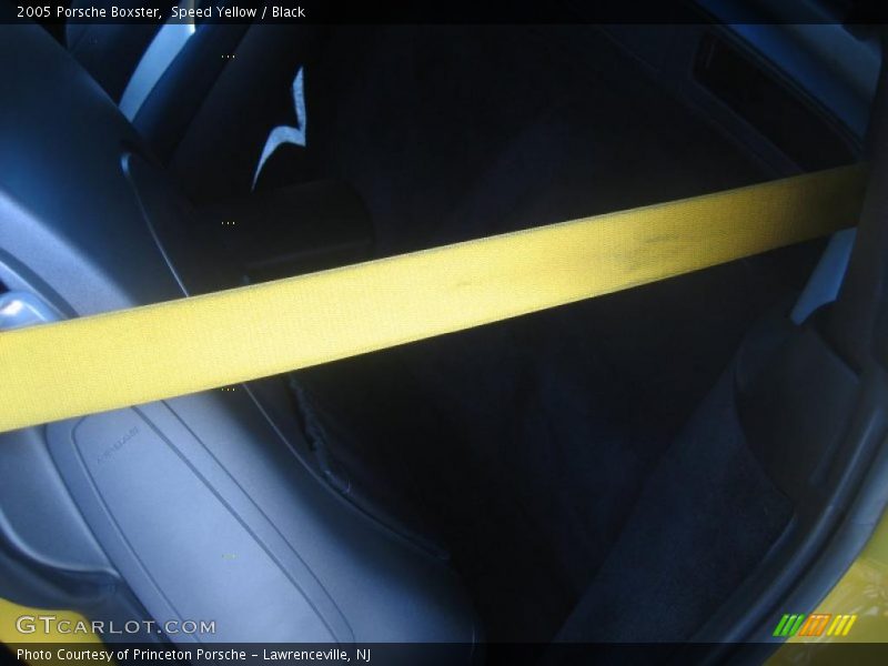 Speed Yellow / Black 2005 Porsche Boxster