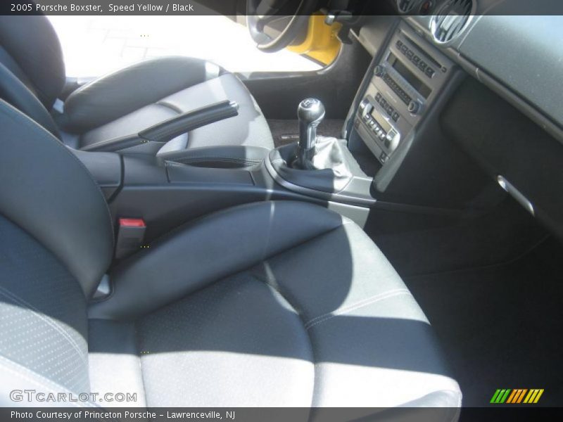 Speed Yellow / Black 2005 Porsche Boxster